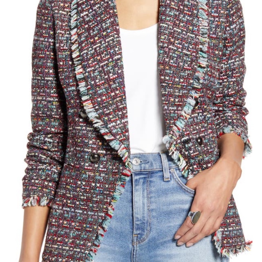 EUC Halogen Tweed Blazer
